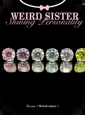 WEIRD SISTERF贵彩系列4mmF136钛合金内螺纹耳蜗耳骨钉防过敏免摘