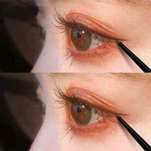 买一送一眼线胶笔防水不晕染内彩色铅笔式硬头笔初学者