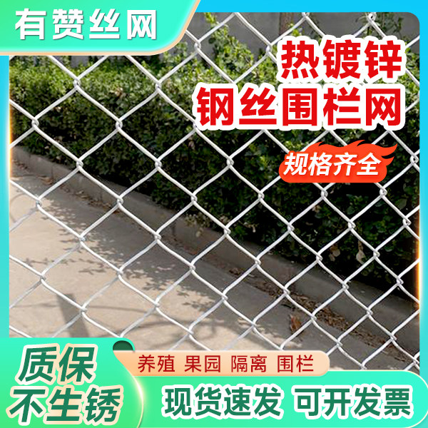 热镀锌铁丝网防锈结实用途范围广