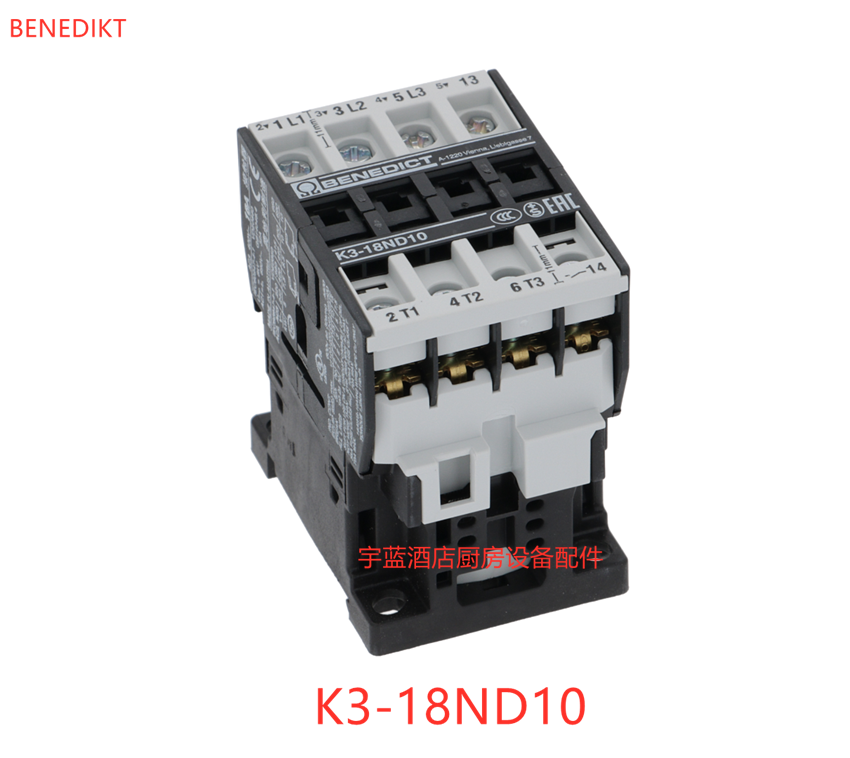 BENEDIKT K3-18ND10 K318A10 功率接触器 K3-07ND40 K307ND40辅助