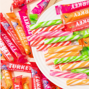 土耳其风味酸糖果高颜值水果味硬糖儿童节日礼物商用迎宾水果硬糖