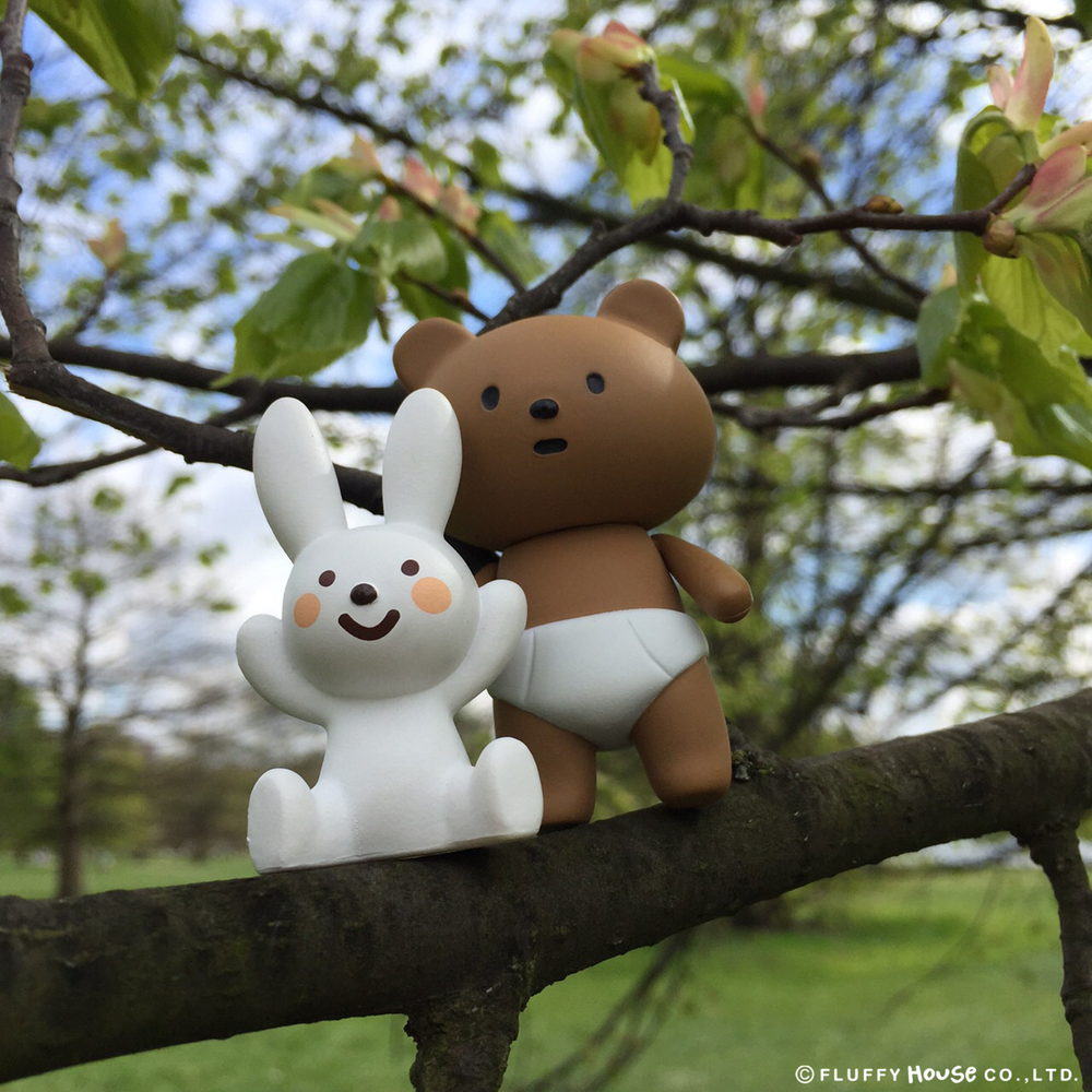 【TOY4U】现货 Fluffy House 尿布熊 2.5英寸