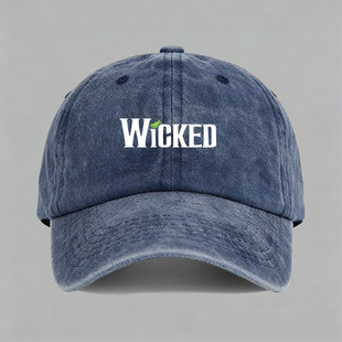 wicked魔法坏女巫百老汇歌剧电影a妹Ariana Grande棉棒球帽鸭舌帽