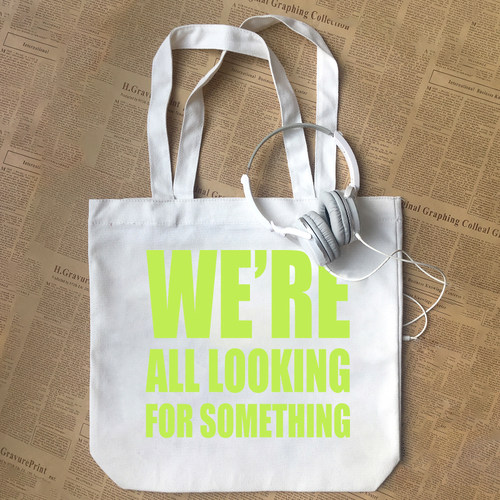 all looking for something寻宝侦探Tracker美剧纯棉帆布包手提袋