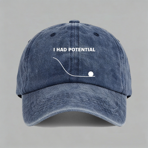 I Had Potential 挽救计划高司令电影周边同款字母棒球帽鸭舌帽子