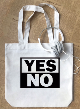 Suck a Stew Dry 青春流行设计师文字字母纯棉帆布包手提袋