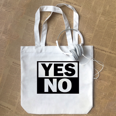 Suck a Stew Dry 青春流行设计师文字字母纯棉帆布包手提袋