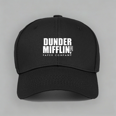 The Office Dunder Mifflin 美剧办公室定制棒球鸭舌帽子水洗软顶
