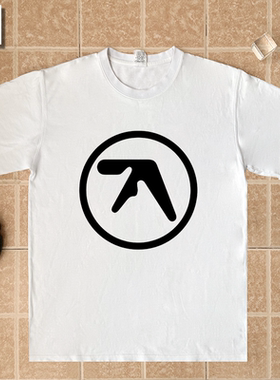aphex twin音乐t恤电子大师理查迪詹姆斯宽松潮牌棉复古美式休闲