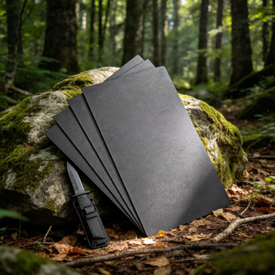 K板热塑板加大黑色佳得板户外刀具K鞘刀套刀鞘制作 美国进口KYDEX