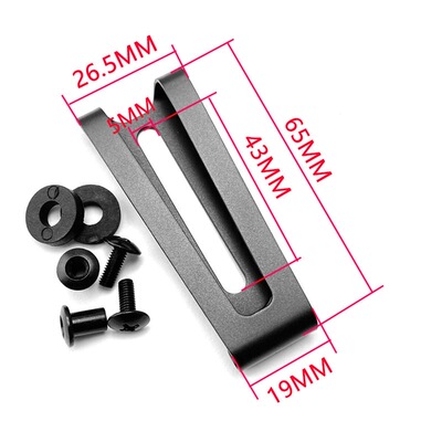 K鞘腰夹配件刀鞘背夹子 枪套夹背夹刀套 KYDEX IWB HOLSTER CLIPS