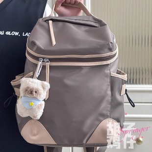 高颜值背包旅行双肩包女旅游轻便大容量通勤短途出差书包旅行包潮