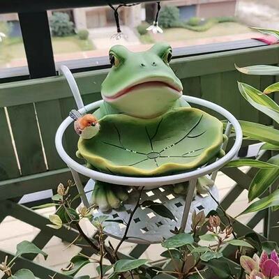 铁艺窗台悬挂置物架 阳台多层花盆架多肉植物护栏壁挂创意花架