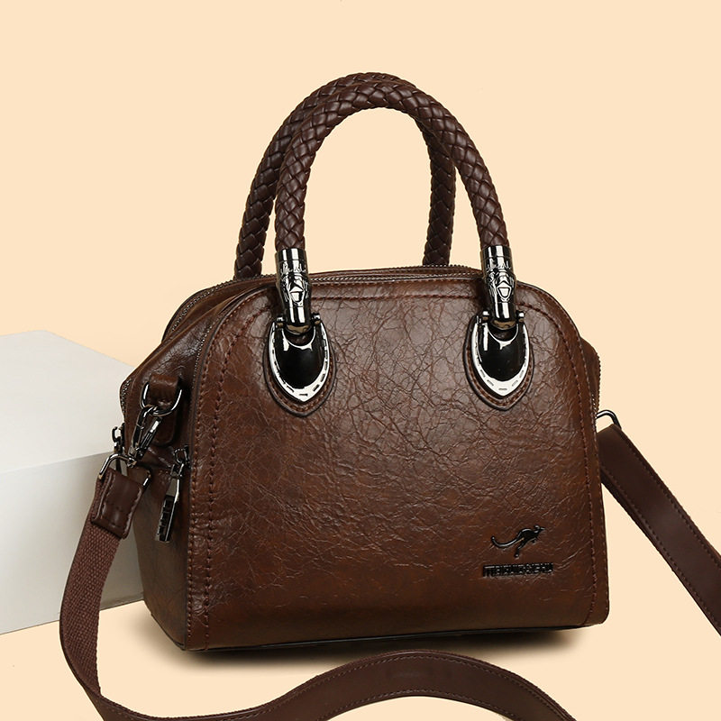 高级质感时尚大容量多层手提包2026轻复古简约百搭斜跨单肩包,箱包皮具/热销女包/男包,通用款女包,淘宝优惠券,粉丝福利购,淘宝优惠卷