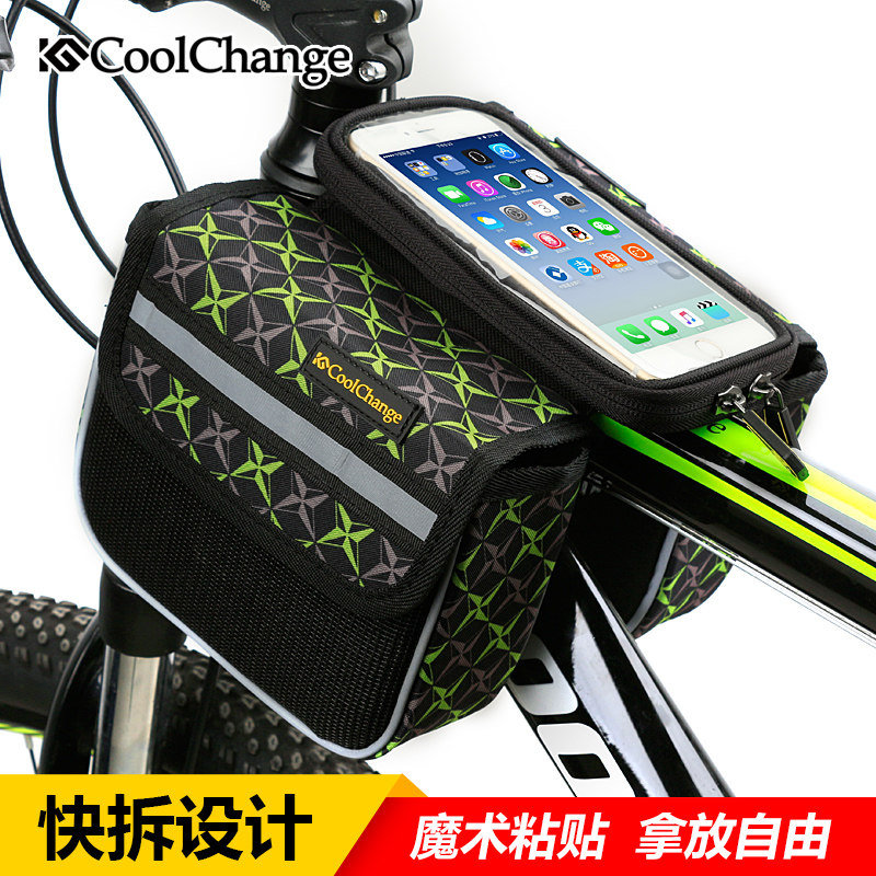 Sacoche pour vélo mixte COOLCHANGE - Ref 2225033 Image 1