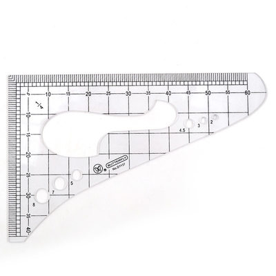 蝴蝶牌三角比例尺 1比4 服装设计打版尺 立裁放码尺 比例三角尺