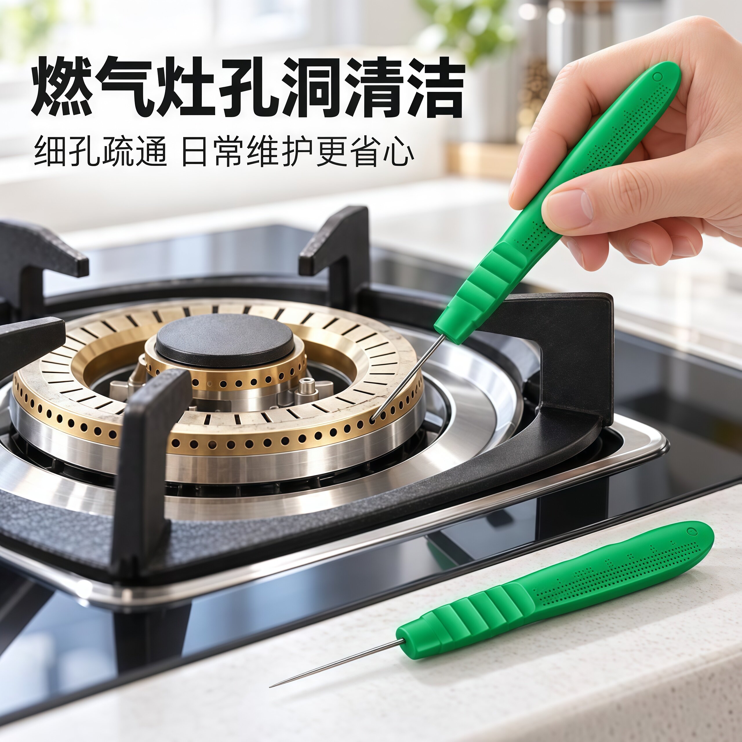 通气嘴专用针煤气灶细通针火孔火心花洒清理疏通神器多用途家用-M