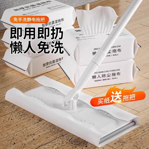 室内拖地神器家用免洗拖把清洁