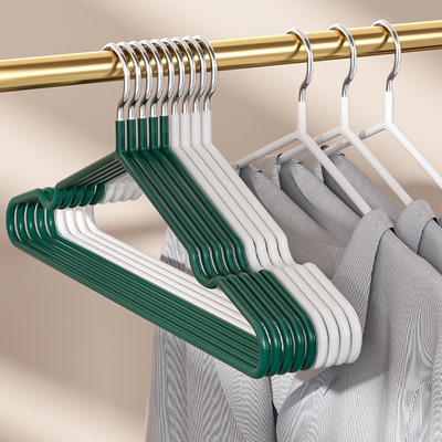 衣架家用宿舍学生防肩角防滑无痕加宽加粗衣架挂衣收纳神器挂晒架