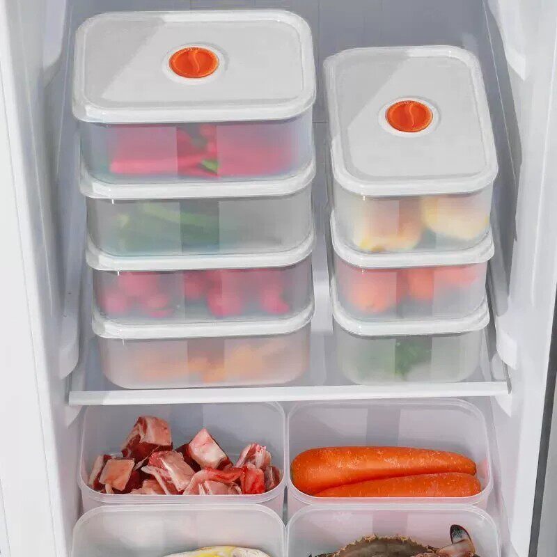 冰箱冻肉密封计时保鲜盒