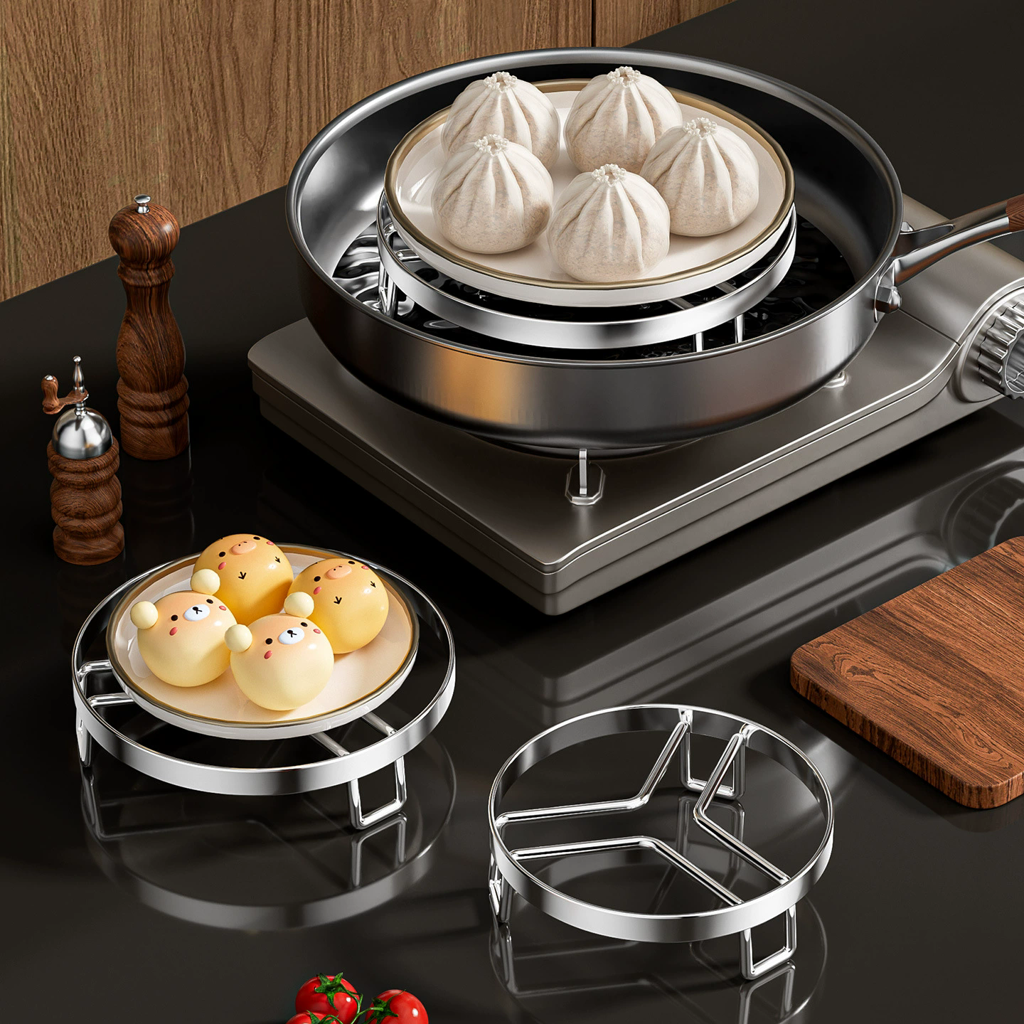 蒸架不锈钢蒸馒头蒸锅垫特厚支架蒸笼架子家用蒸格隔水炖厨房蒸盘,厨房/烹饪用具,蒸格/蒸片/蒸架,淘宝优惠券,粉丝福利购,淘宝优惠卷