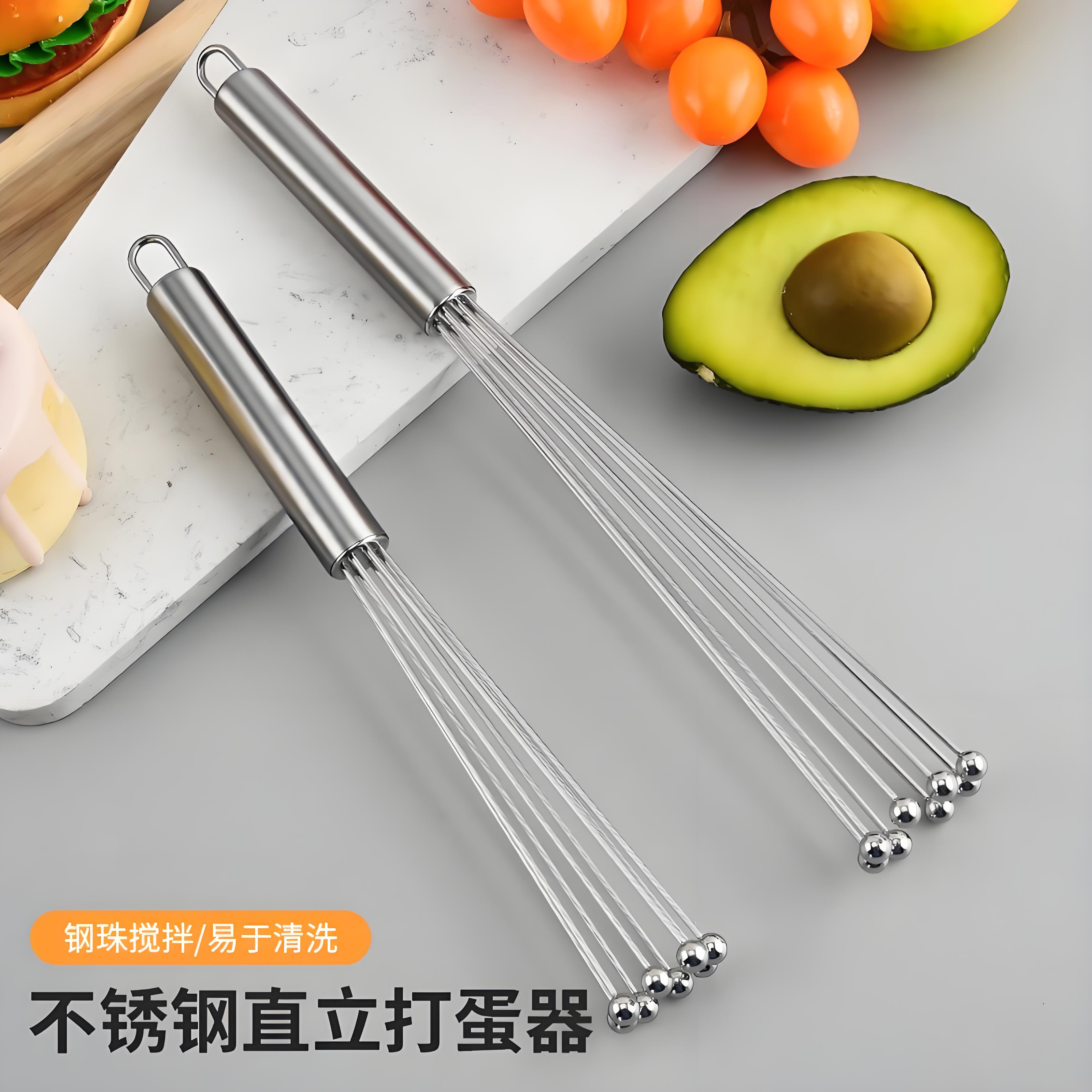 不锈钢直立打蛋器手动打蛋棒