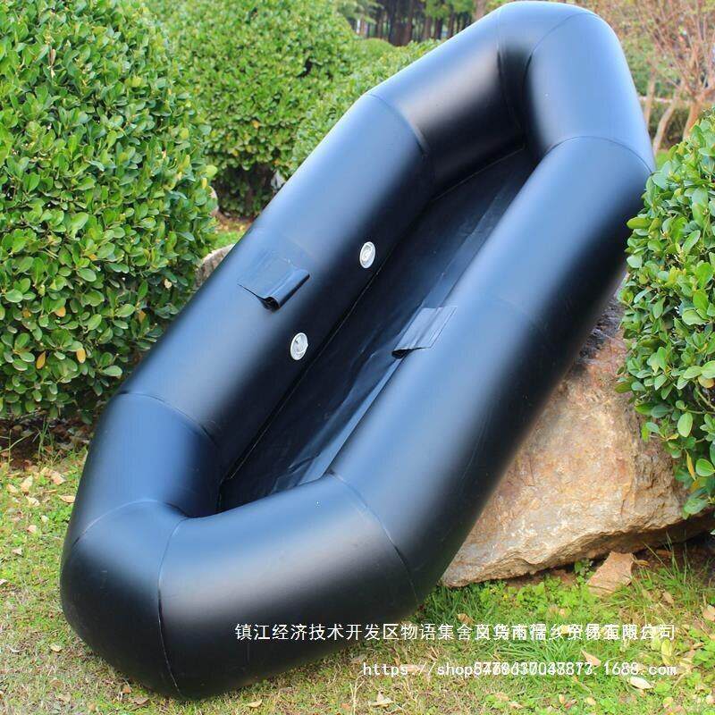 下网船自制加厚内便携耐扎新款橡皮艇船胎船钓鱼折叠船轮胎船