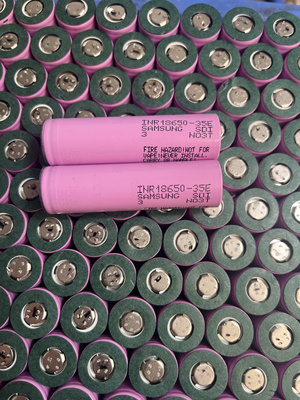 三星35E拆机18650动力锂电池3500mAh3.7V电动车电动工具移动电源
