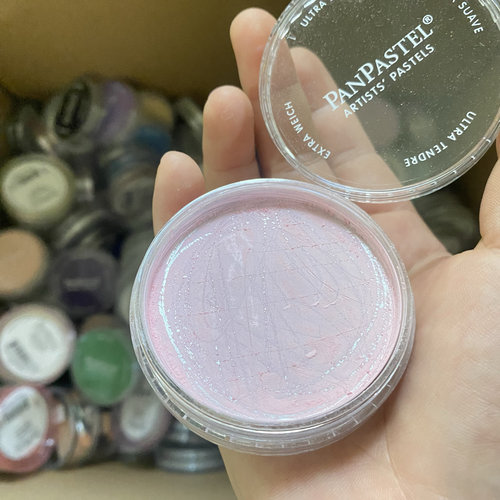 残罐空罐！pan粉美国艺术家级软质粉彩粉盘色粉盖子