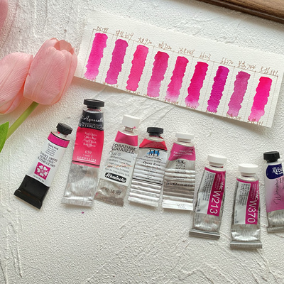 DS歌剧粉水彩颜料分装大师级水彩多品牌合集荷尔拜因麦克哈丁