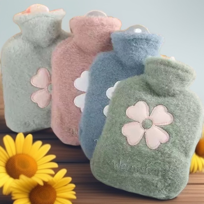 新款卡通毛绒热水袋 防爆注水便携迷你款 学生可爱暖手宝可批发