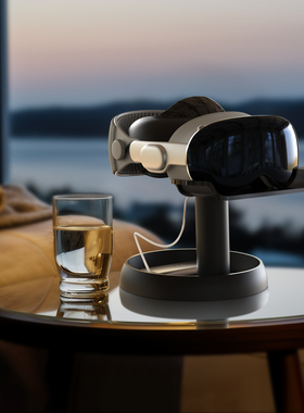 AMVR新款vision pro vr头显专属支架避免刮花配件展示架收纳支架