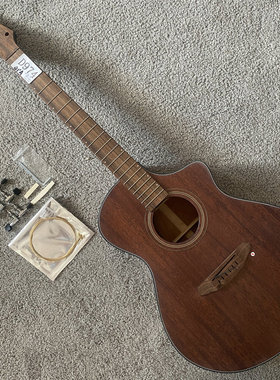 贝朗改标Zoller佐勒40英寸全单板电箱吉他桃花心箱体SHADOW拾音器