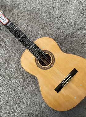 瑕疵 全单古典吉他 德国Zoller品牌台产木吉他 全单板19品 装饰琴