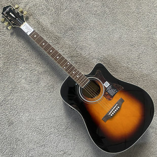 Epiphone DR500全单木吉他41英寸云杉木+桃花心全单电箱吉他 库存