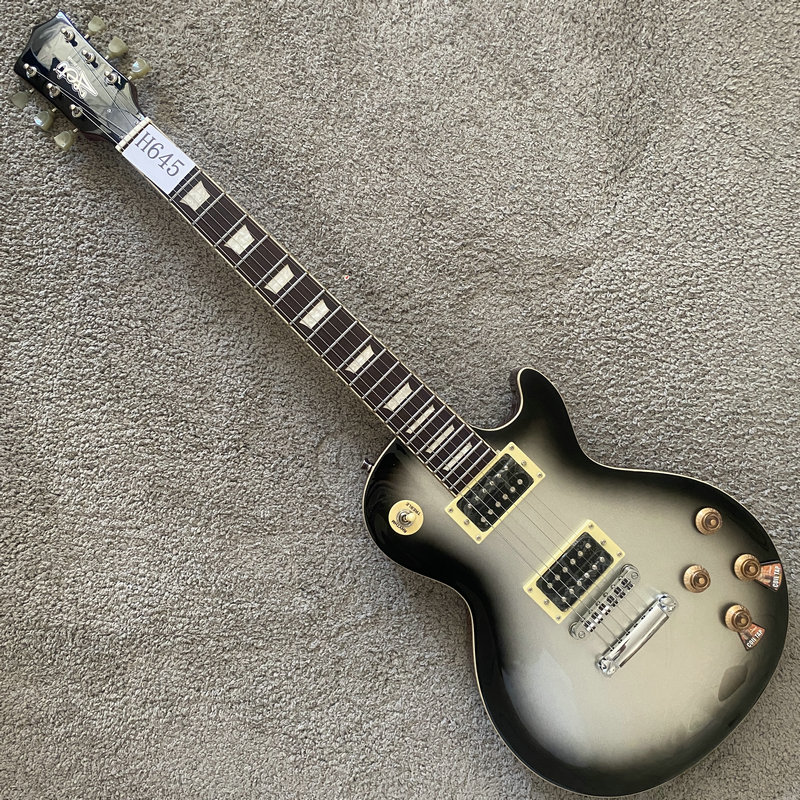 LP电吉他 欧洲品牌吉他 22品玫瑰木切单拾音器 实木桃花芯琴体 新