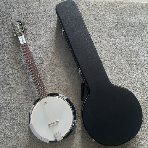 班卓吉他 6弦琴 Banjo 桃花芯封闭箱体 德国VGS正品REMO鼓皮 22品