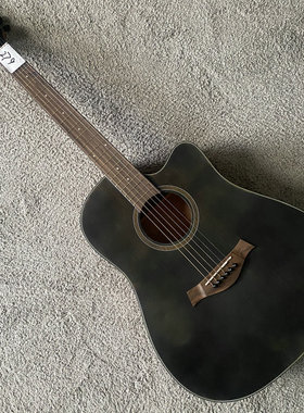 云杉木面单民谣 41英寸外贸出口 单板木吉他 FISHBONE品牌琴 库存