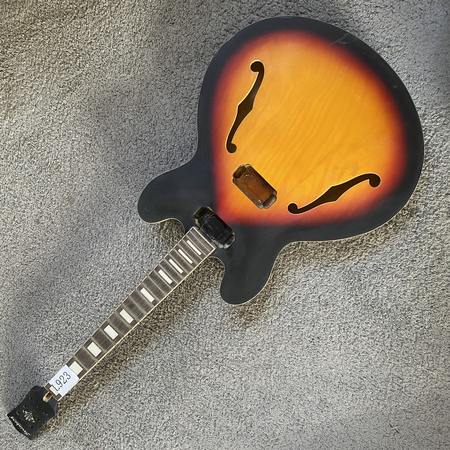 Jazz Guitar爵士Strinberg ES335款电吉他半成品DIY组装套装 特价