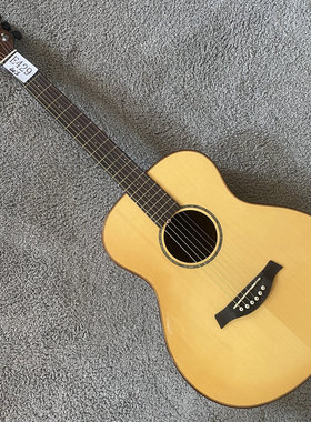 Rosen卢森云杉木单板民谣 41英寸面单玫瑰木箱体木吉他 专业 正品