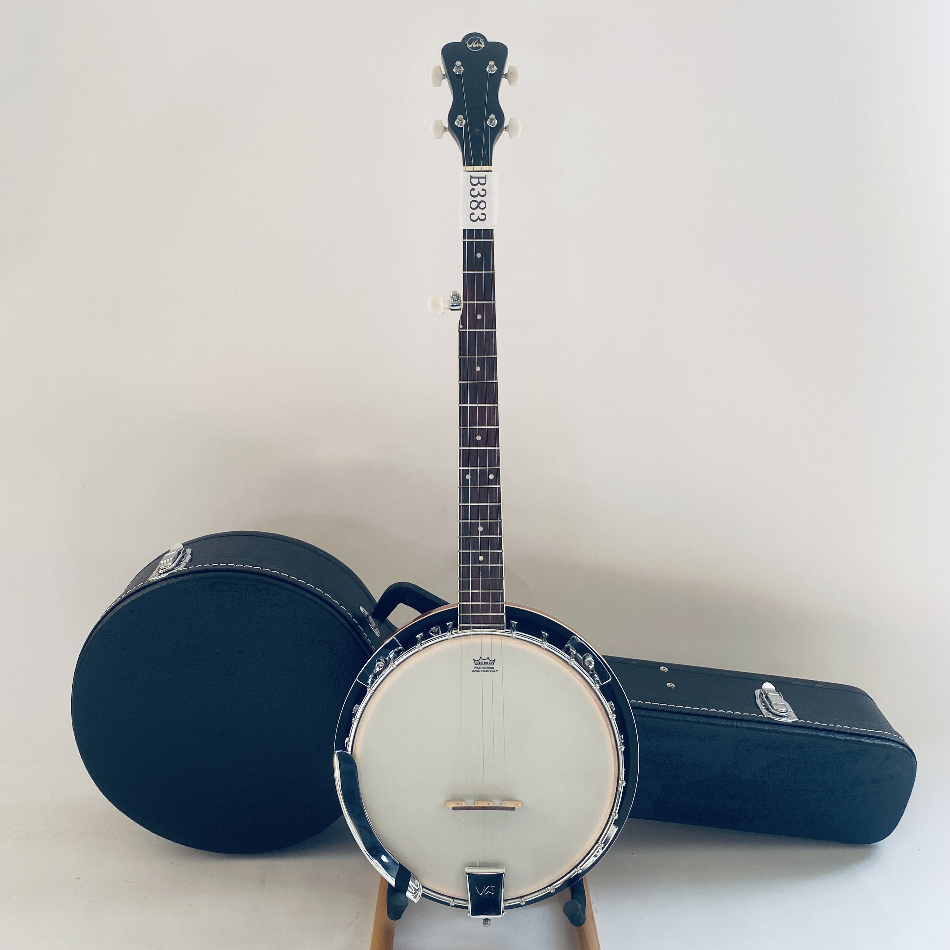 5弦班卓琴VGS正品带皮箱桃花心木