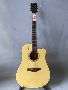 Rosen卢森木吉他 民谣吉他云杉面板玫瑰木指板 库存特价 带防伪