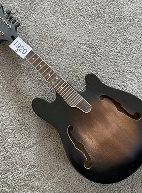 Morganonro曼陀林全单板 Mandolin吉他曼陀铃 半成品DIY 韩产代工