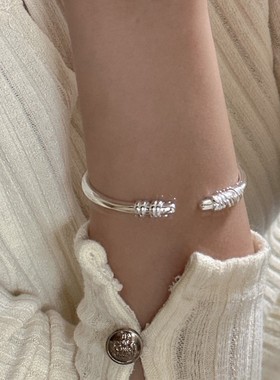 打结手环夏尼S925纯银小众设计感