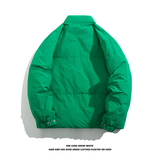 80%绒冬季男士纯色简约白鸭绒羽绒服潮牌加厚保暖外套QY6626-P190，男装羽绒服，电商C309A