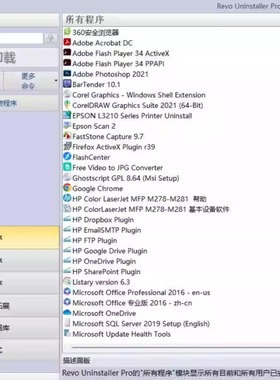 Revo Uninstaller Pro 5.2.5 专业软件卸载工具 注册版 永久使用