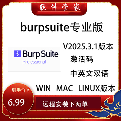 burpsuite专业版2025.8月 burp专业版 bp专业版 带激活码