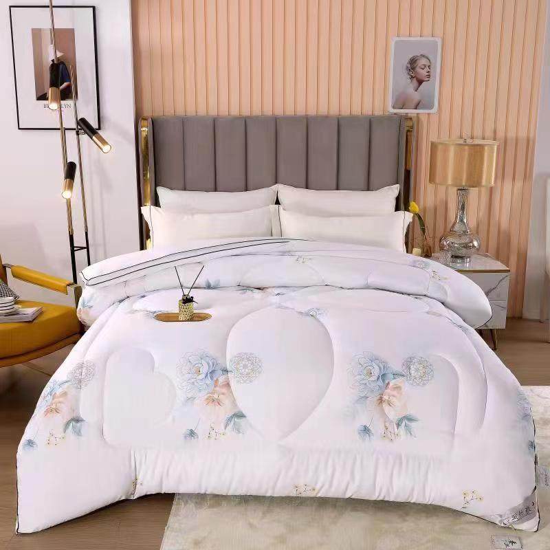 节日特惠 主播力荐】全棉蚕丝被立体双人被春秋被加厚冬被被芯,床上用品,蚕丝被,淘宝优惠券,粉丝福利购,淘宝优惠卷