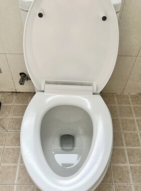 家用座便坐圈UOV型加厚老式马桶盖坐便器配件缓降盖板U型抽水