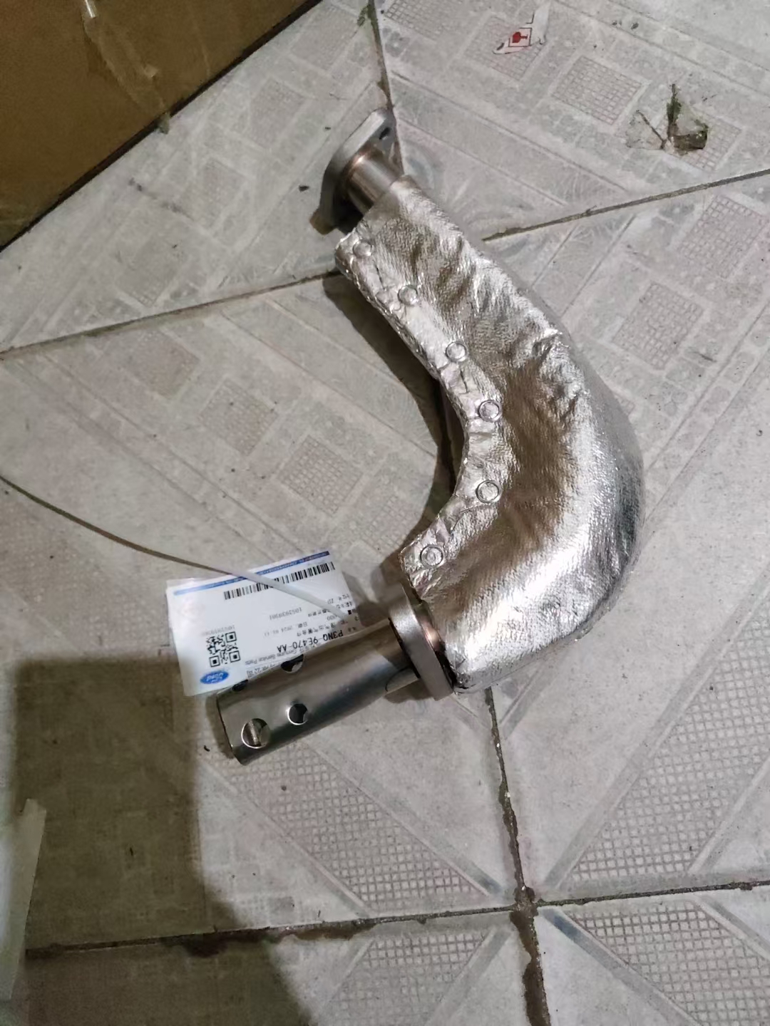 江铃 域虎 5 7 EGR阀废气管 循环管 EGR阀连接管 废气管 国五原厂